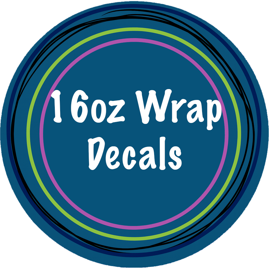 16oz Wrap Decals
