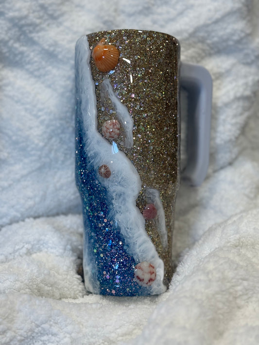 30oz Handled Beach Cup