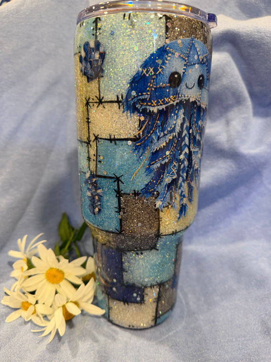 40 oz Patchwork Sea Animals