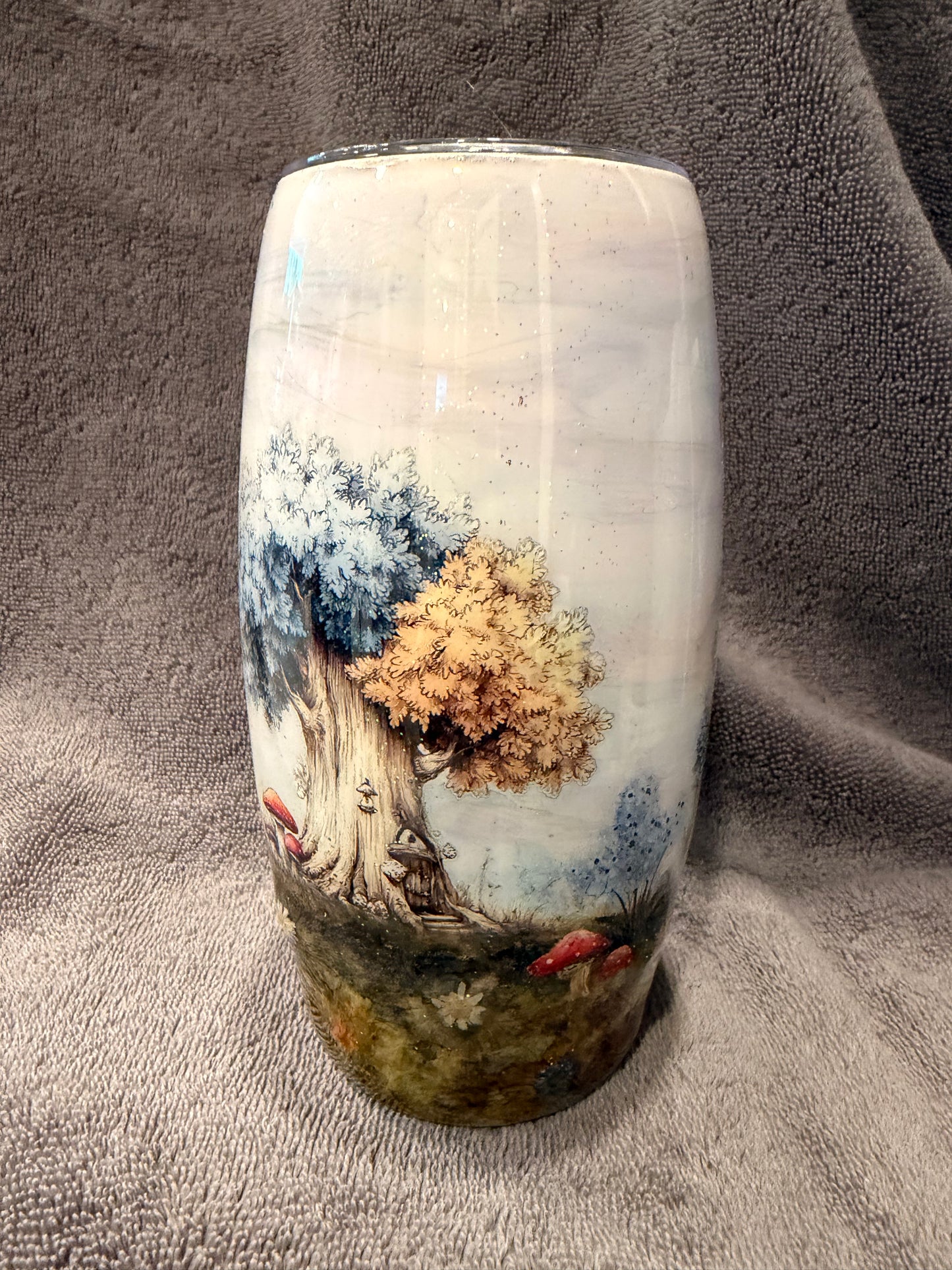 25 oz Barrel Cup-Hand painted