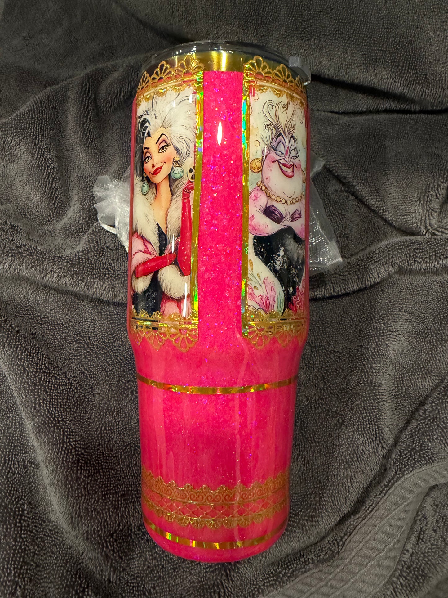 30 oz Hot Pink Female Villians