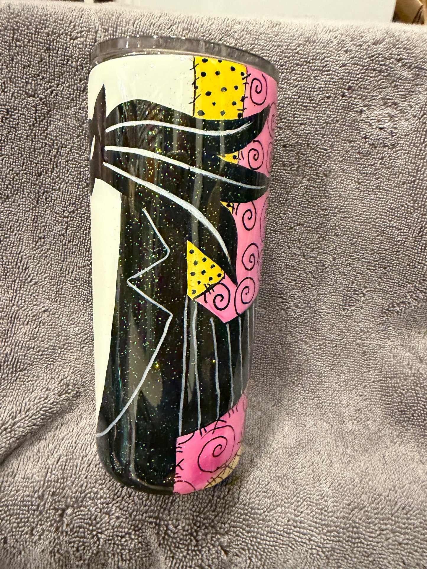 Hand Painted 20 oz Jack and Sal
