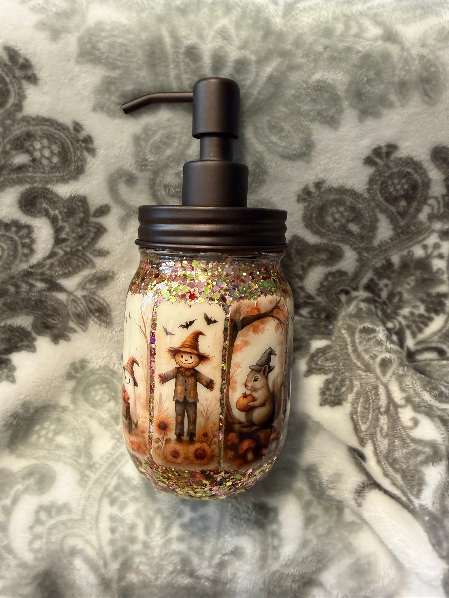 Fall Themed Soap Dispencer
