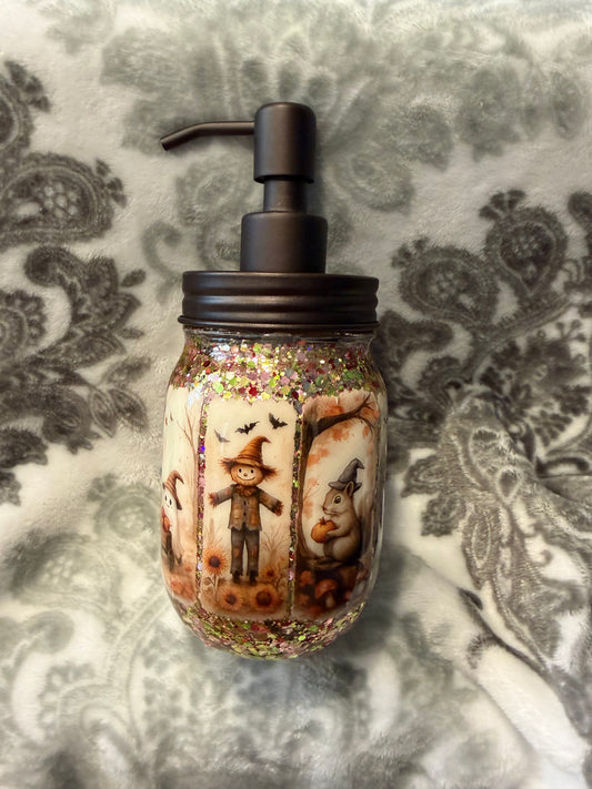 Fall Themed Soap Dispencer