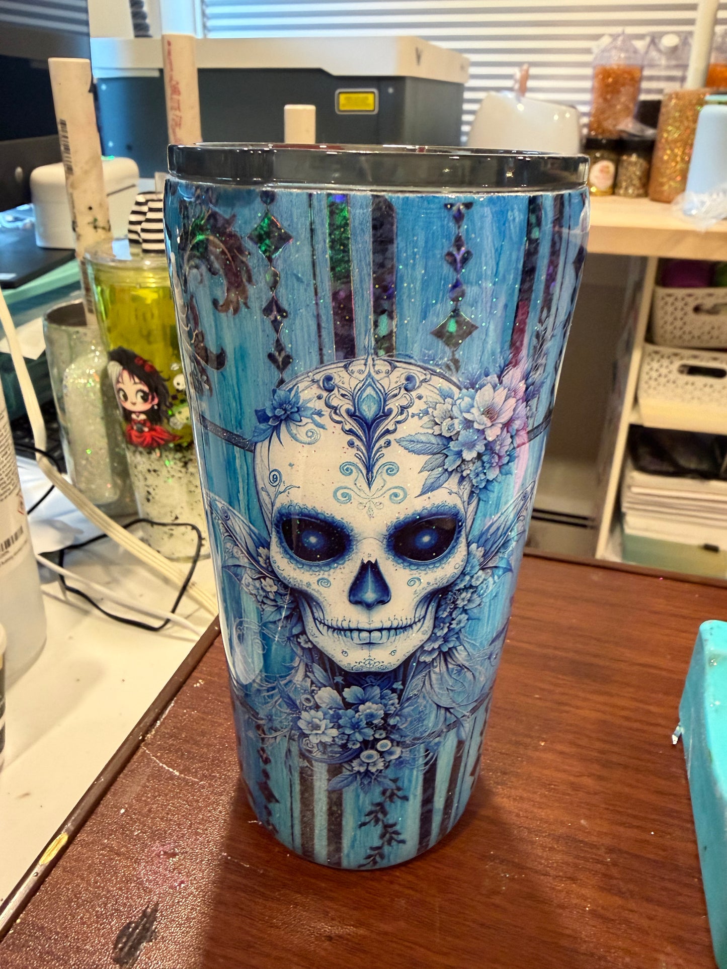Skull Tumbler