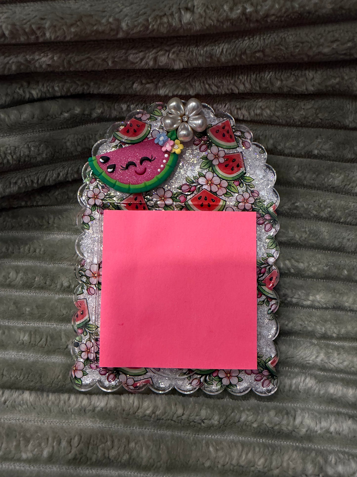 Watermelon Post it Holder