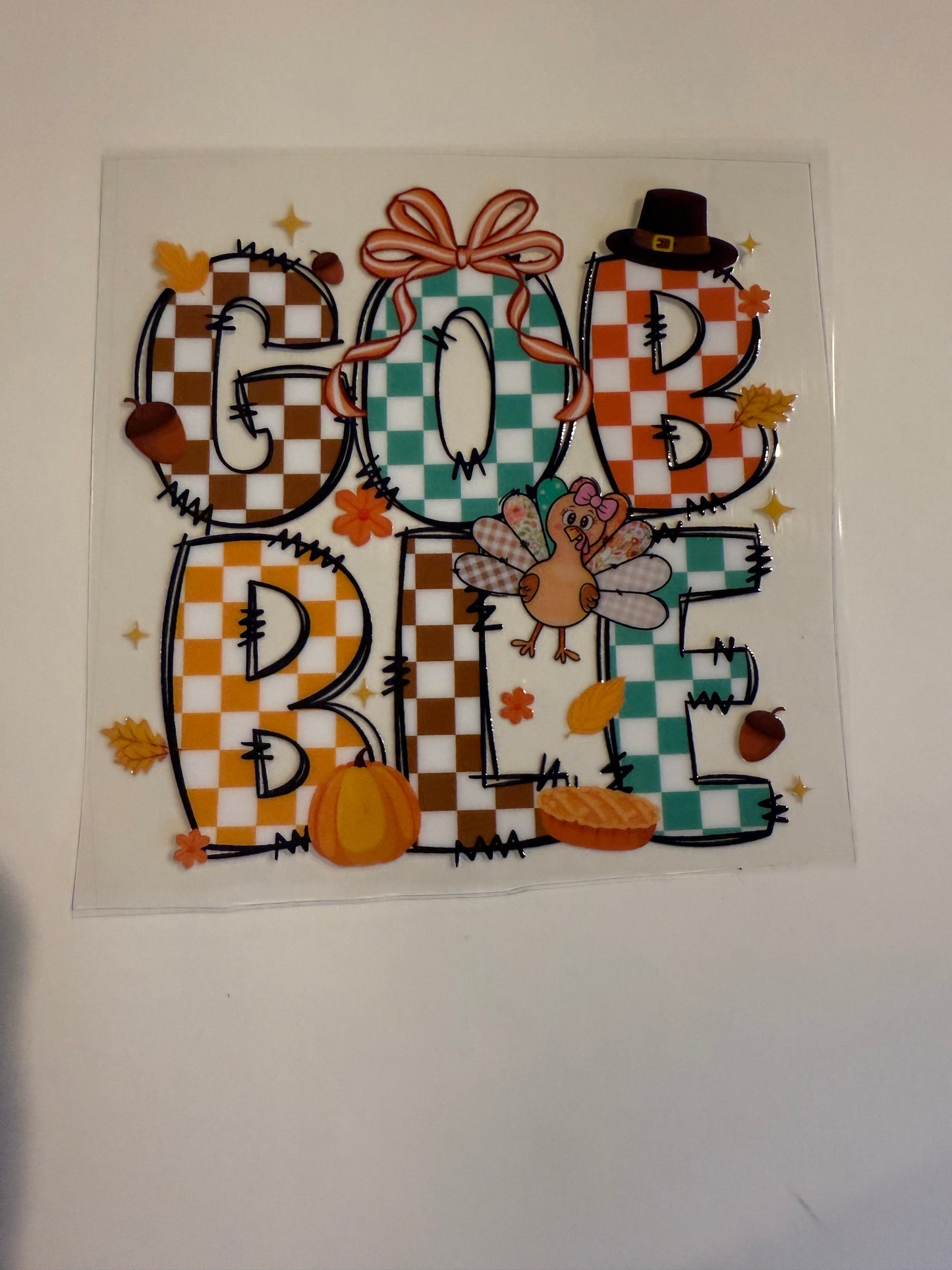 Gobble 3X5 Decal