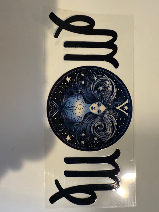 Astrological sign decal 16 oz can