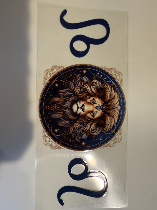 Astrological sign decal 16 oz can