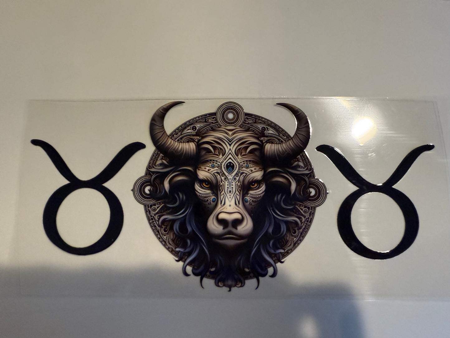 Astrological sign decal 16 oz can