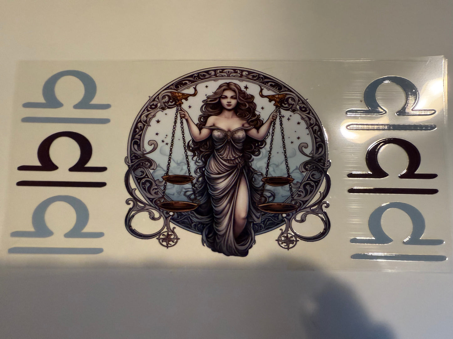 Astrological sign decal 16 oz can