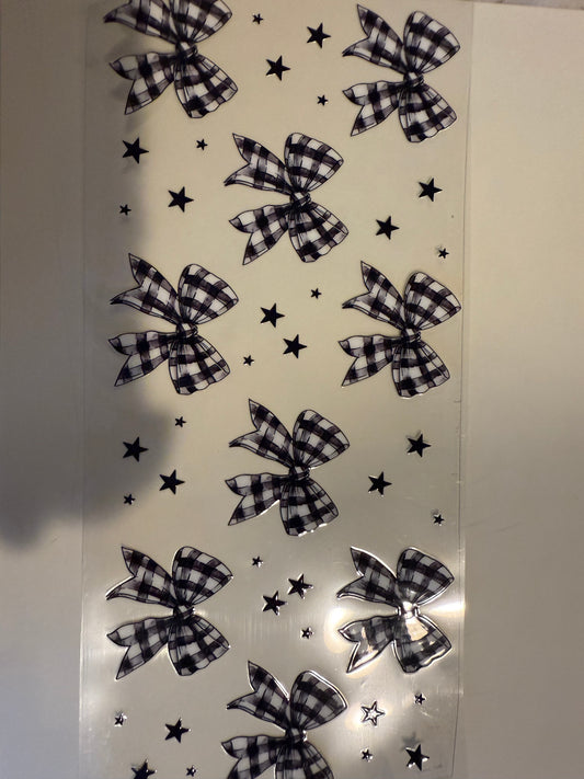 Black and White bows