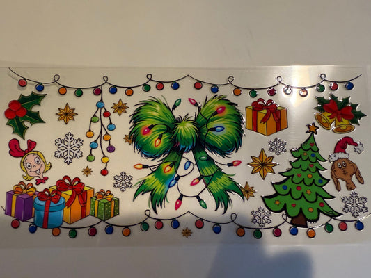 16 oz can decal Holiday