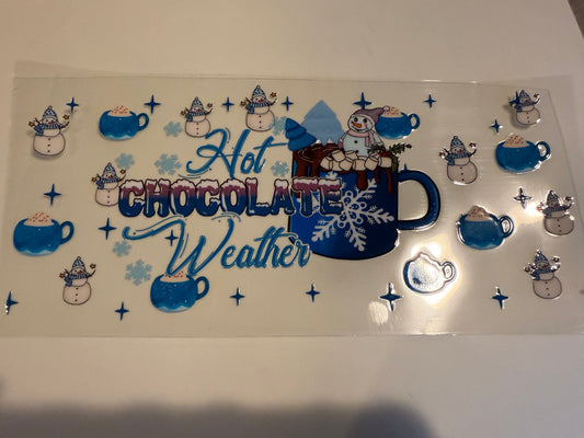 16 oz can decal hot choc
