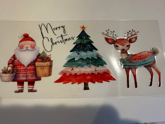 16 oz can decal Holiday