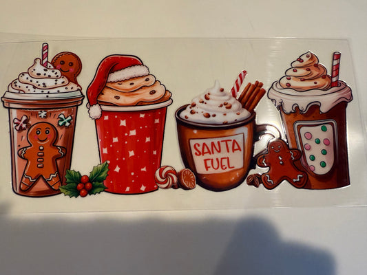 16 oz can decal Holiday