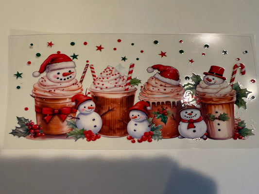 16 oz can decal Holiday