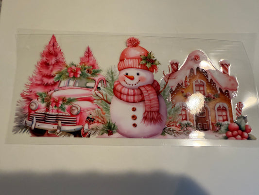 16 oz can decal Holiday