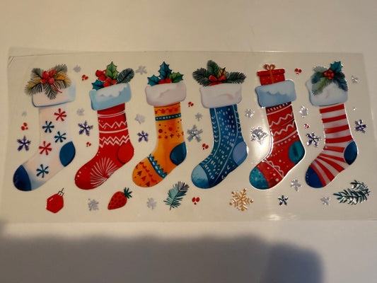 16 oz can decal Holiday