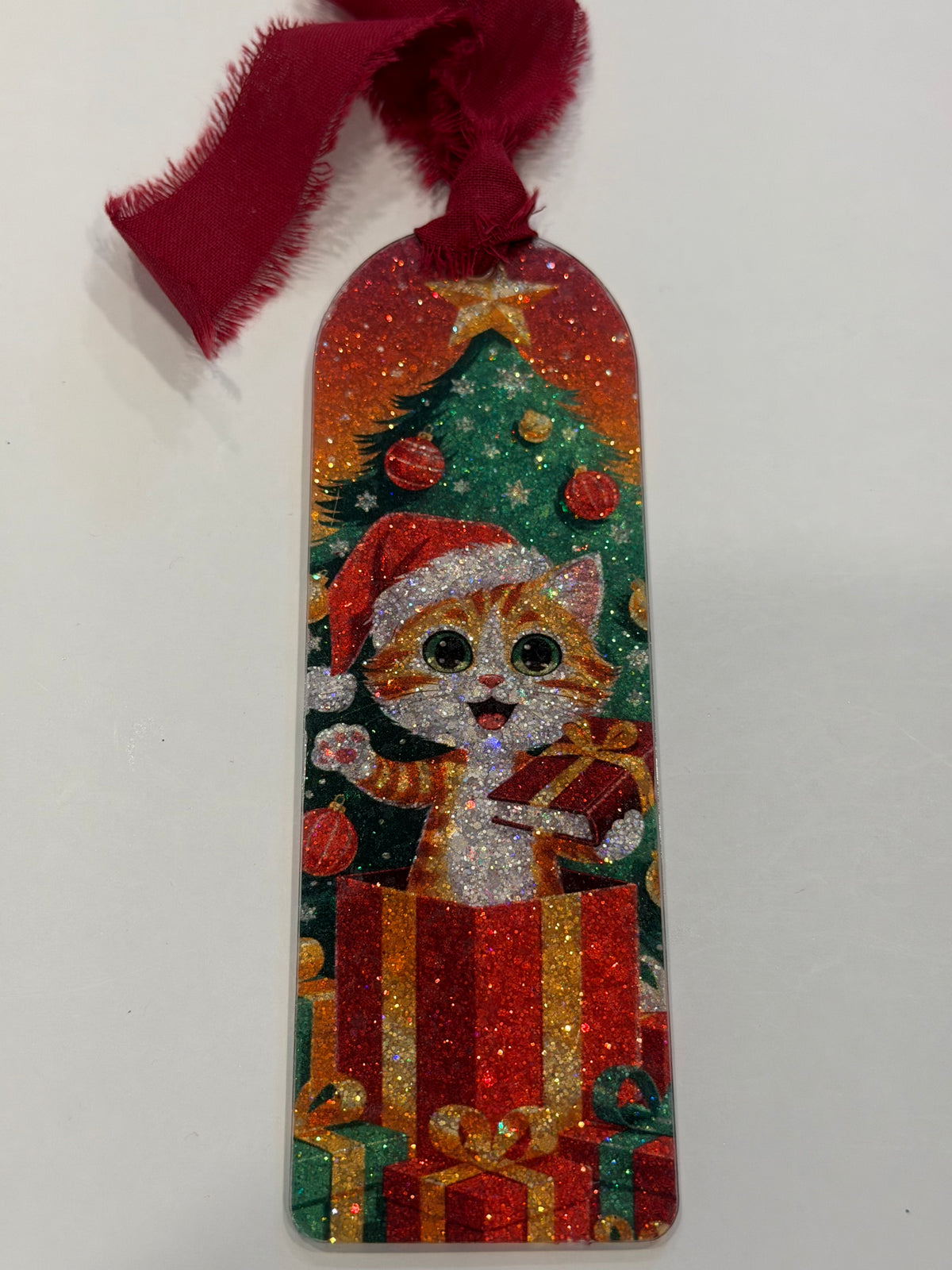 XMAS Cat Bookmark
