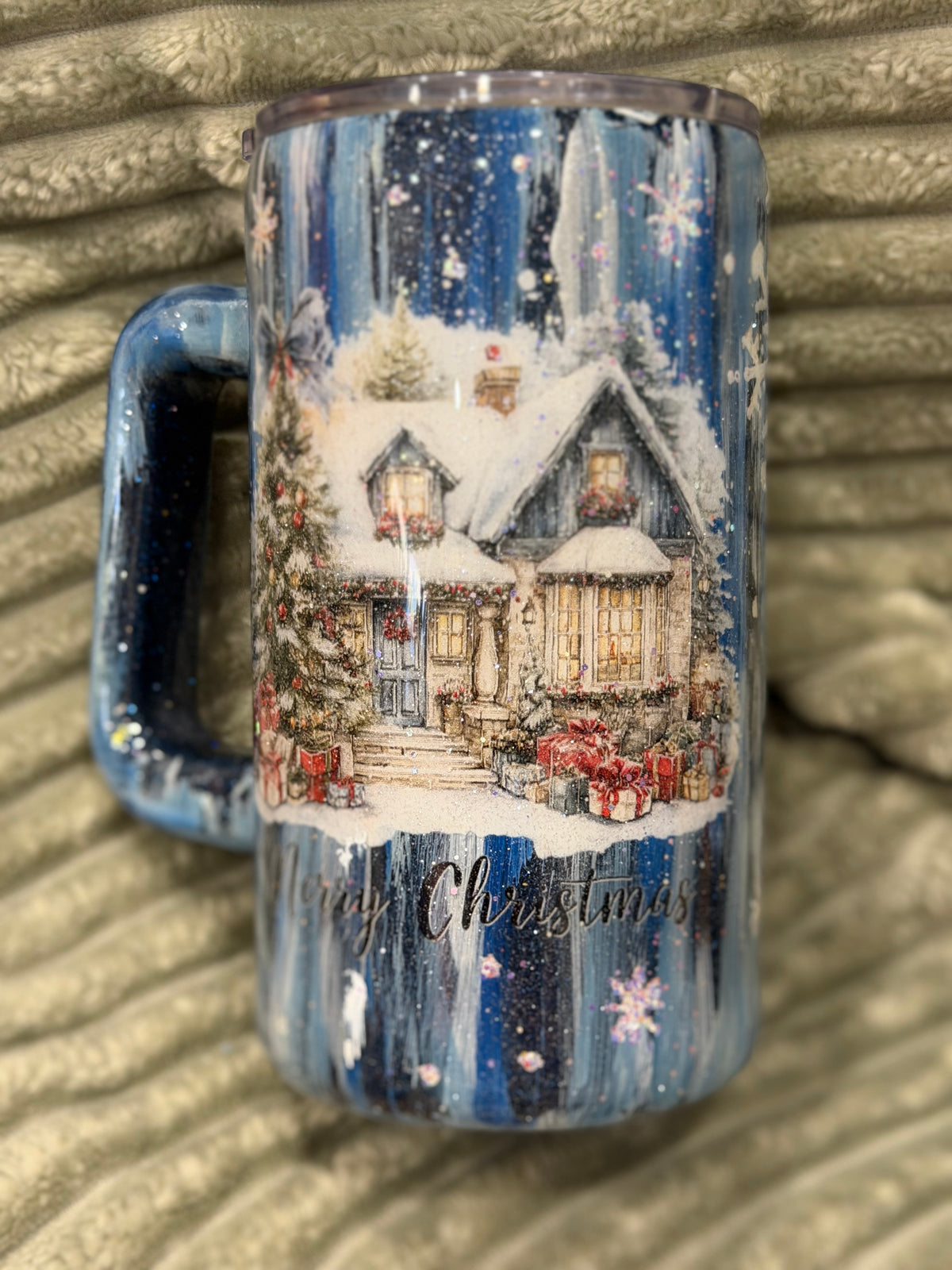 20 w/ handle hand painted with decal
