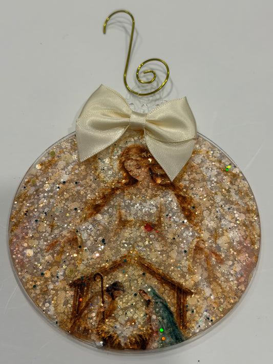 "Angel Manger ornament