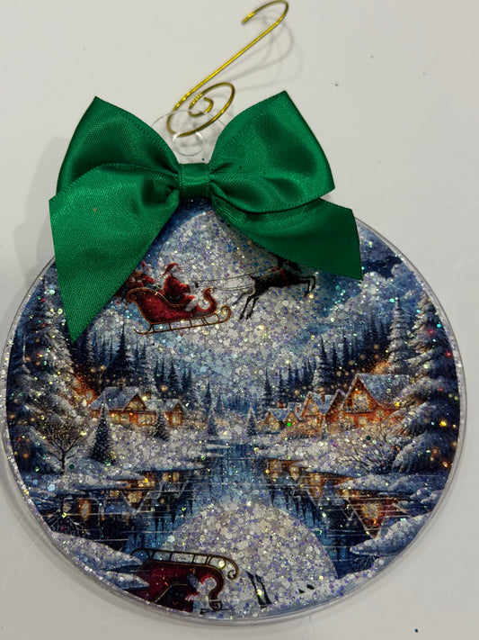Ornament santas ride