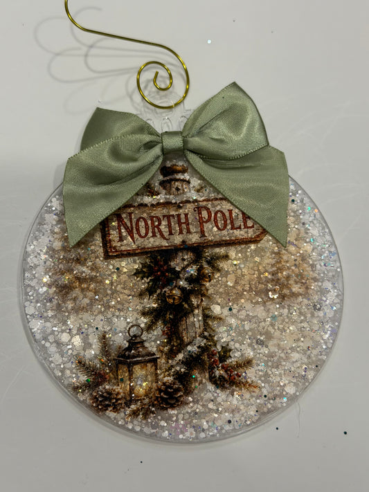 North Pole Ornament