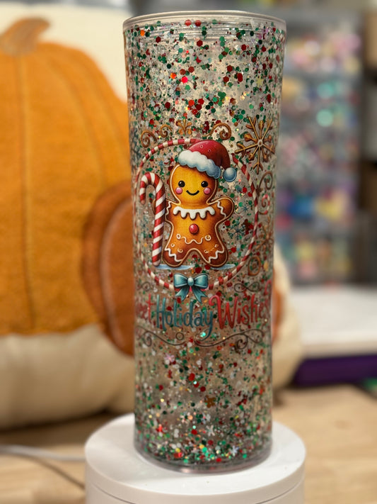 Ginger Glitter Globe