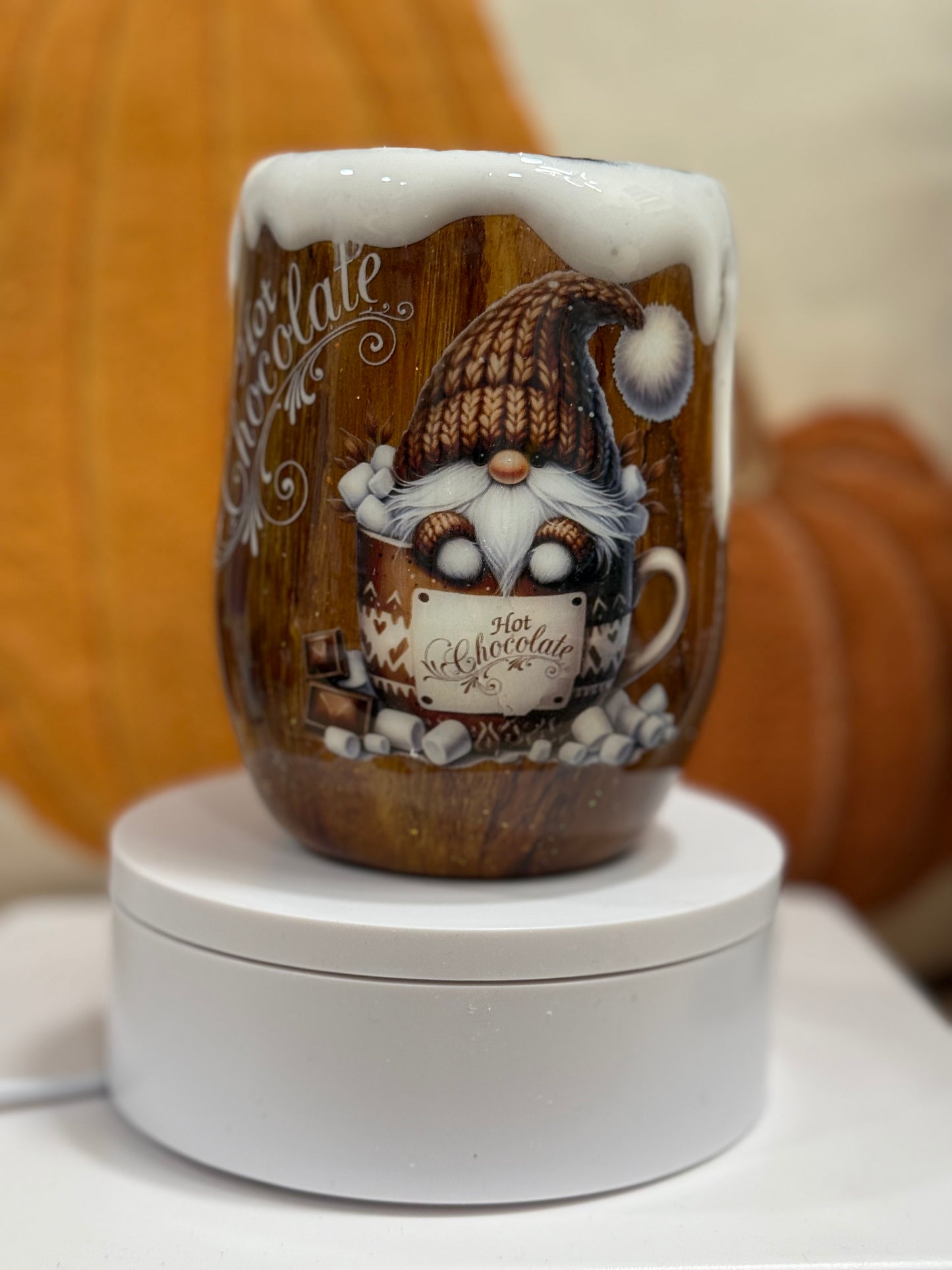 Wine cup of Chocolate