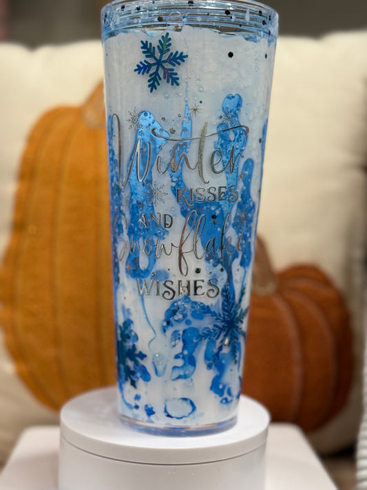 24oz  snowflake Lava